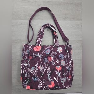 Vera Bradley Floral Purple Women's Bag